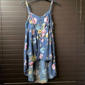 Torrid Floral High-Low Tank